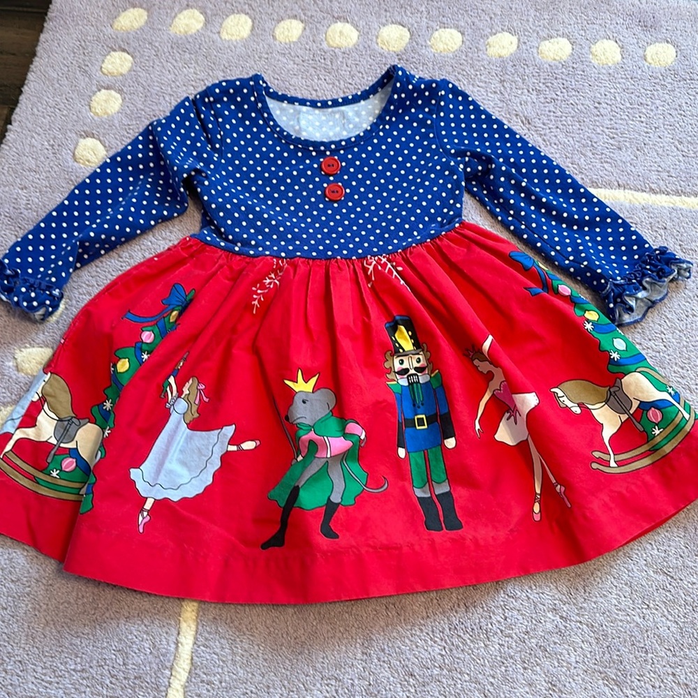 Size 4 Nutcracker Christmas dress